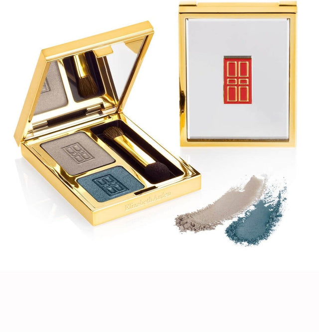 Elizabeth Arden, Beautiful Color Duo, Eyeshadow Powder, 06, Misty Teal, 2 Shades, 3 g - Feel You