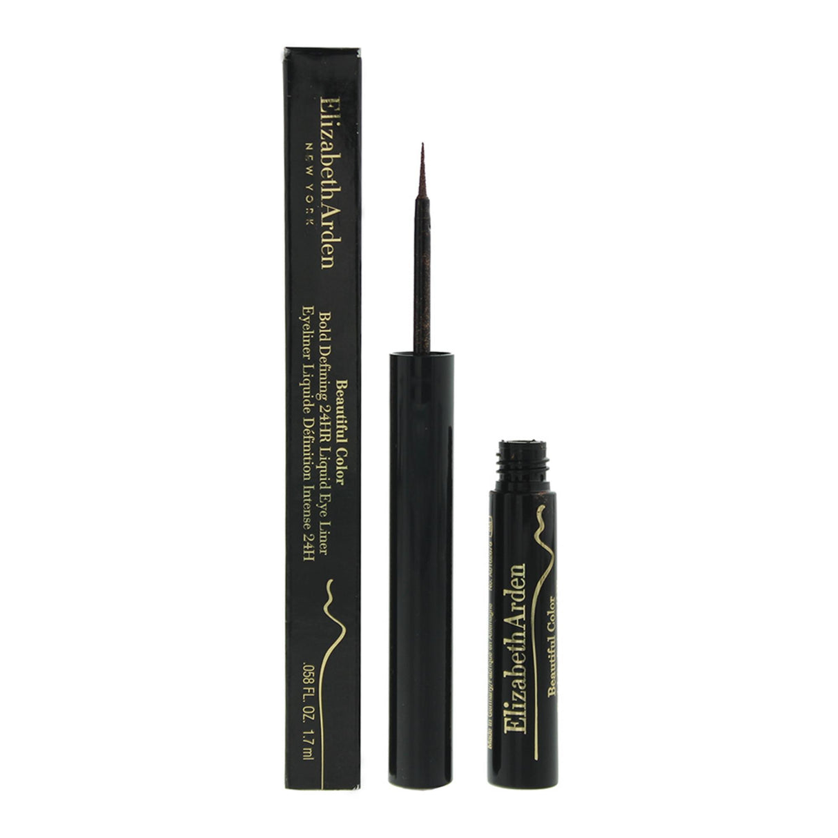 Elizabeth Arden, Beautiful Color, Felt-Tip, Liquid Eyeliner, 02, Gilded Brown, 1.7 ml - Feel You