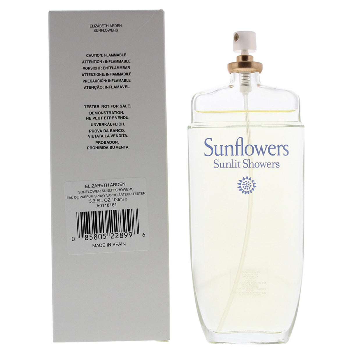 Elizabeth Arden, Sunflowers Sunlit Showers, Eau De Toilette, For Women, 100 ml *Tester - Feel You