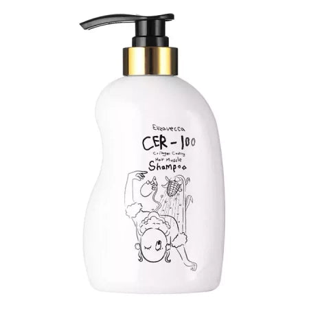 Elizavecca CER-100 Collagen Coating Hair Muscle Shampoo - Collagen Coating Hair Muscle Shampoo - 500ml - Feel You