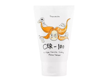 Elizavecca - Milky Piggy CER-100 Collagen Ceramide Coating Protein Hair Treatment - Regenerating Hair Mask with Collagen and Ceramides - 100ml - Feel You