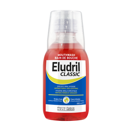 Eludril, Mouthwash, Anti-plaque, 200 ml - Feel You