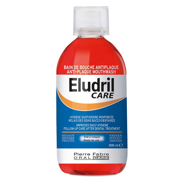 Eludril, Mouthwash, Anti-plaque, 500 ml - Feel You