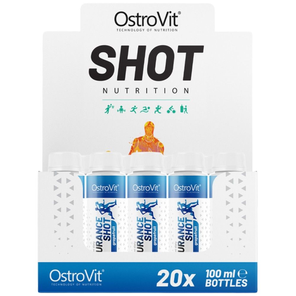 Endurance Shot | Pre-Workout with ATP Energy - 20 x 80 мл - Feel You