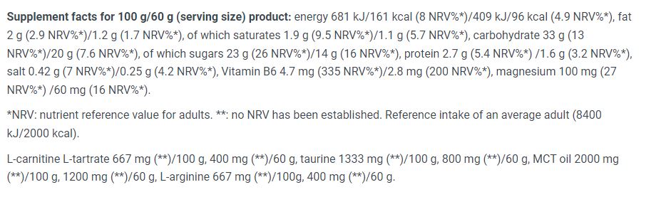 Energy Gel PRO / 24 x 60 g - Feel You