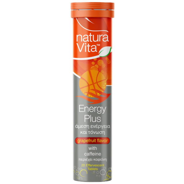 Energy Plus with Caffeine - 20 ефервесцентни таблетки - Feel You