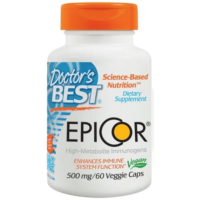 Epicor 500 mg | High Metabolite Immunogens - 60 капсули - Feel You
