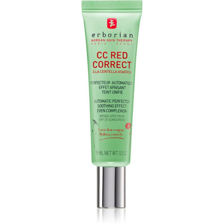 Erborian, CC Red Correct, Anti-Redness, Day, Cream, For Face, SPF 25, 15 ml - Feel You