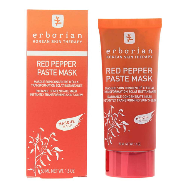 Erborian, Red Pepper, Red Pepper Extract, Radiance Boost, Cream Mask, For Face, 50 ml - Feel You