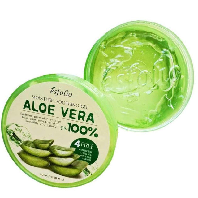 Esfolio - Aloe Vera 100% Moisture Soothing Gel, 300ml - Feel You