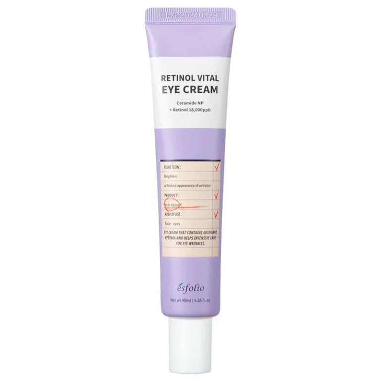 Esfolio - Eye Contour Cream Retinol Vital Eye Cream, 40ml - Feel You