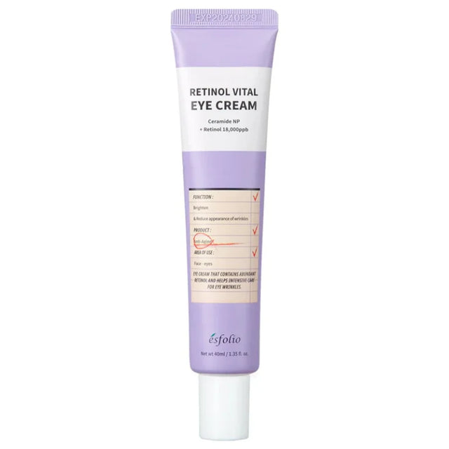 Esfolio - Eye Contour Cream Retinol Vital Eye Cream, 40ml - Feel You