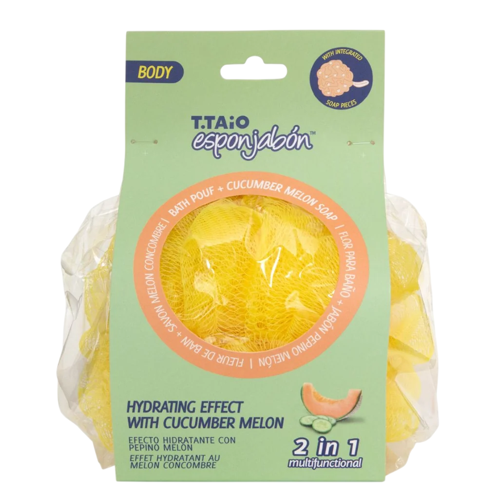 Esponjabon, Esponjabon, Cucumber, Hydrating, Soap & Sponge 2-In-1 - Feel You