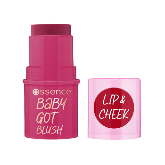Essence, Baby Got Blush, Natural Blush, Blush Stick, 50, Cherry Cherry Baby, 5.5 ml - Feel You