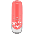 Essence, Gel Nail, Nail Polish, 52, Coral Me Maybe, 8 ml - Feel You