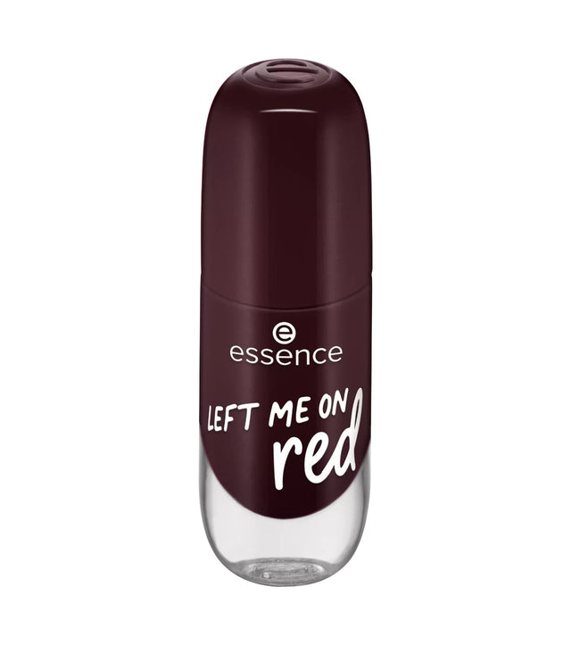 Essence, Gel Nail, Nail Polish, 72, Left Me On Red, 8 ml - Feel You
