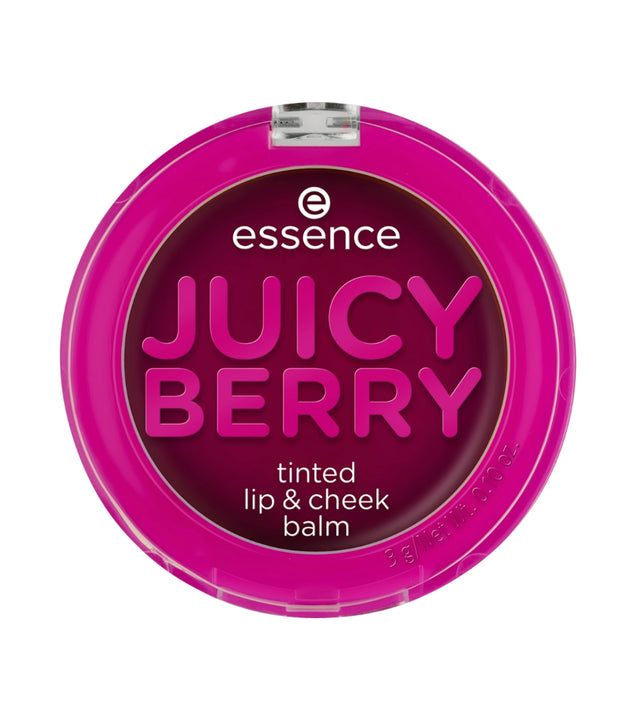 Essence, Juicy Berry Tinted, Lip & Cheek Balm 2-In-1, Violet, 3 g - Feel You