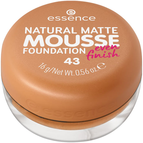 Essence, Matte Mousse, Cream Foundation, 43, 16 ml - Feel You