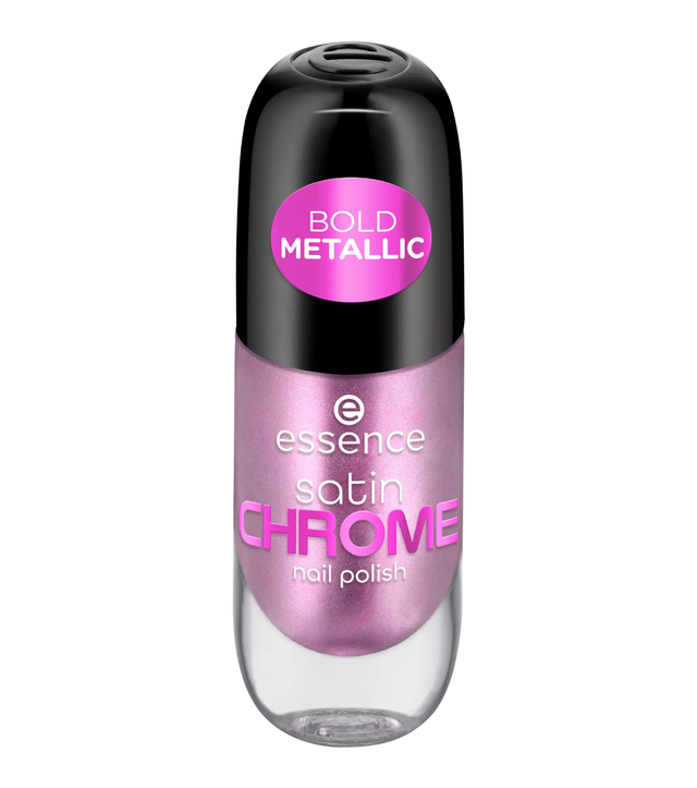 Essence, Satin Chrome, Nail Polish, 02, Artificial Pinktelligence, 8 ml - Feel You