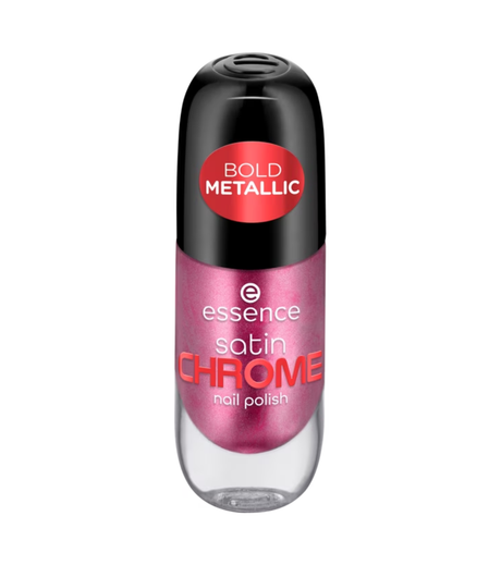 Essence, Satin Chrome, Nail Polish, 03, Artificial Pinktelligence, 8 ml - Feel You