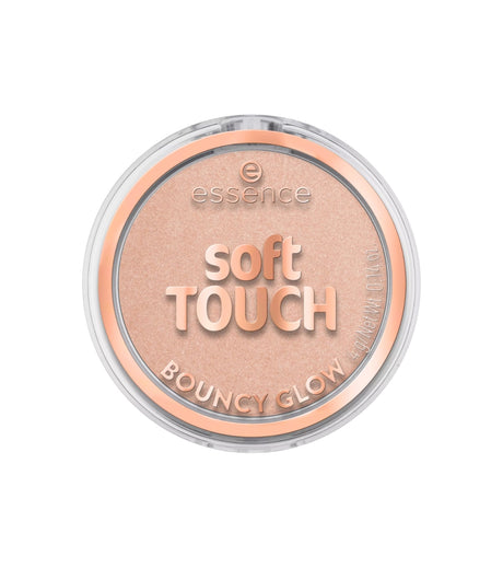Essence, Soft Touch Bouncy Glow, Illuminating, Blush Highlighter Compact, 20, Glazed Dew, 4 g - Feel You