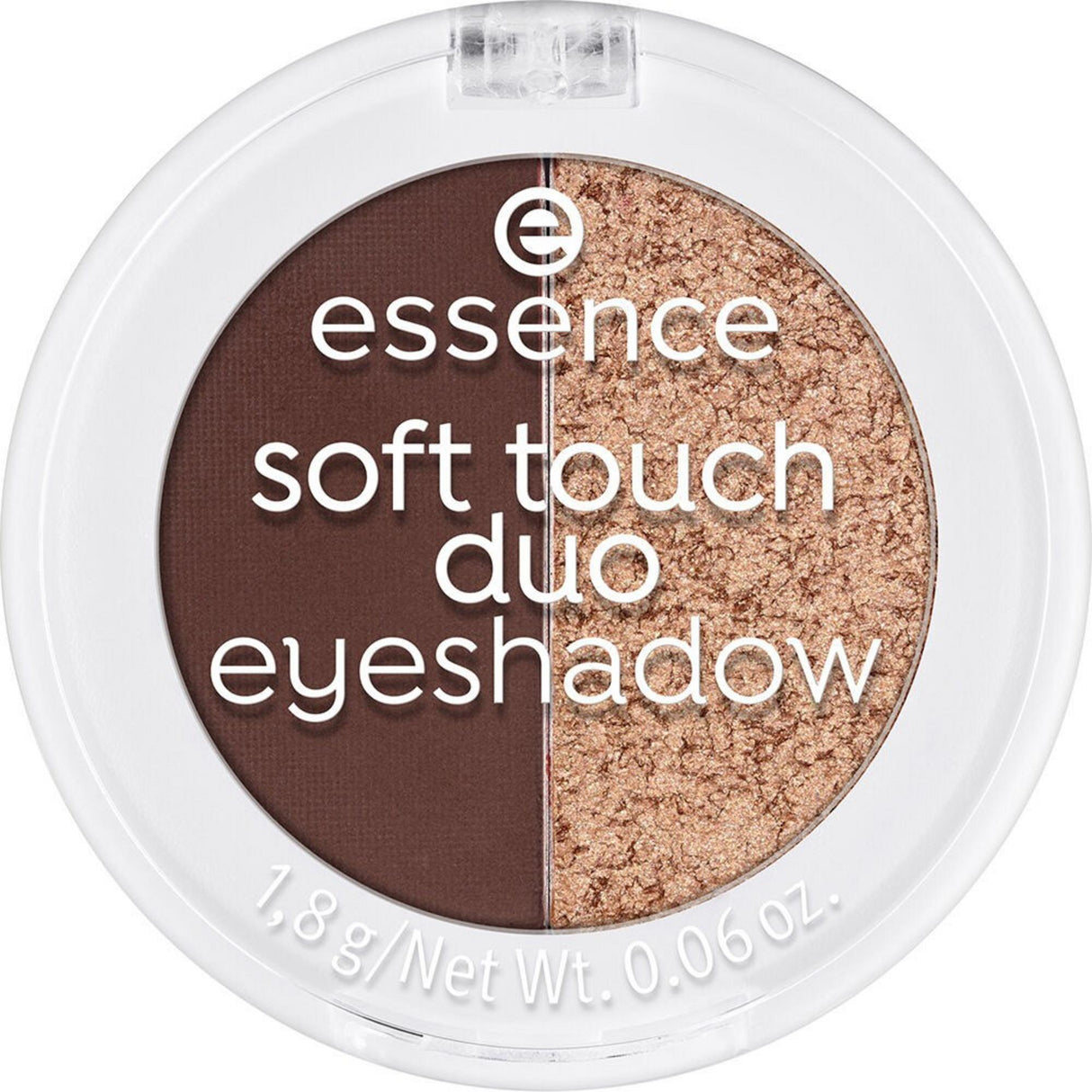 Essence, Soft Touch Duo, Eyeshadow Compact, 04, Mocha Muse, 1.8 g - Feel You