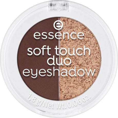 Essence, Soft Touch Duo, Eyeshadow Compact, 04, Mocha Muse, 1.8 g - Feel You