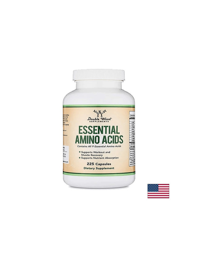 Essential amino acids - Есенциални аминокиселини, 225 капсули Double Wood - Feel You