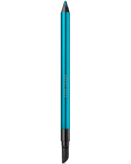Estee Lauder, Double Wear 24H, Paraben-Free, Waterproof, Double-Ended, Long Lasting, Gel Pencil Eyeliner, Turquoise, 1.2 g - Feel You