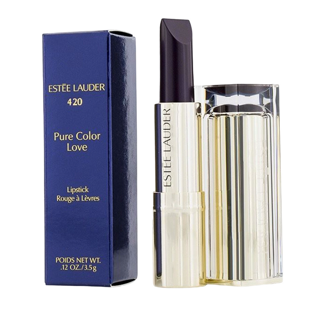 Estee Lauder, Pure Color Love, Natural Oils, Long-Lasting, Cream Lipstick, 420, Up Beet, 3.5 g - Feel You