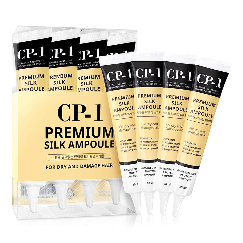 Esthetic House CP-1 SET Hair Serum SILK PROTEINS CP-1 Premium Silk Ampoule 20 ml*4 pcs - Feel You