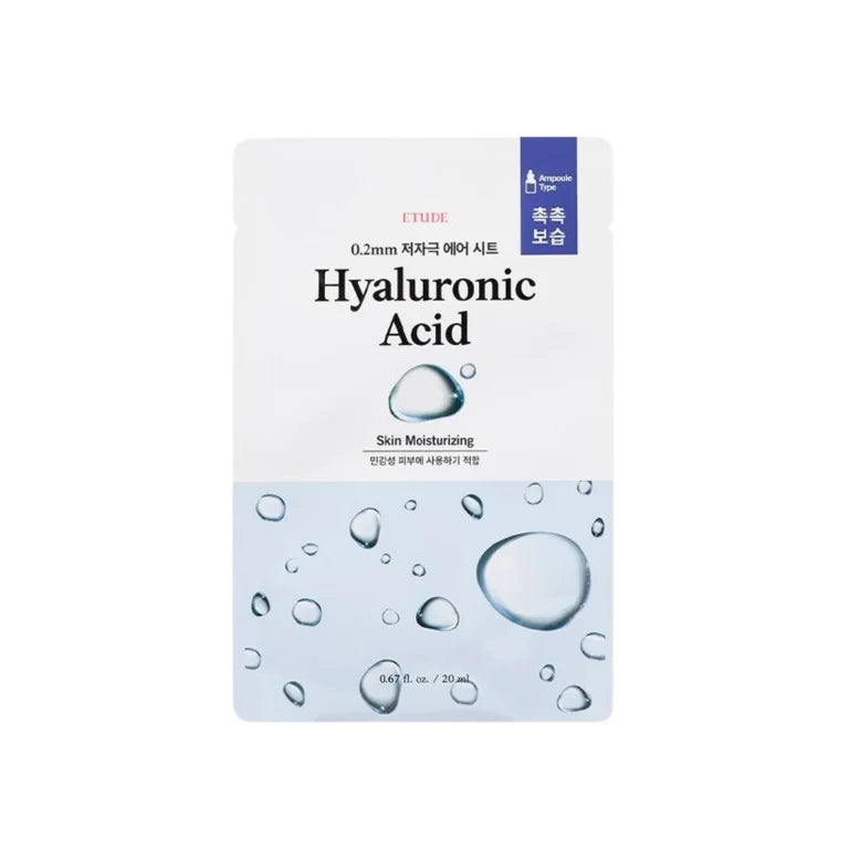 Etude House - 0.2 Therapy Air Mask Hyaluronic Acid, 20ml - Feel You