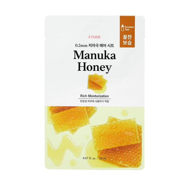 Etude House - 0.2 Therapy Air Mask Manuka Honey, 20ml - Feel You