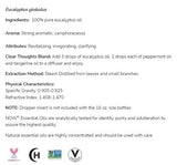 Eucalyptus Oil | 100% Pure Eucalyptus Globulus - 59 мл - Feel You