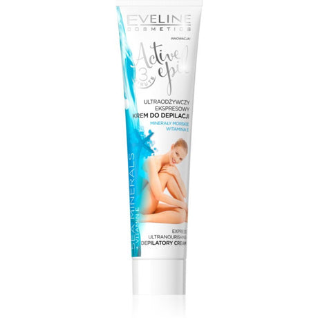 Eveline Cosmetics, Active Epil, Hair Removal Cream, All Skin Types, For Legs & Arms, 125 ml - Feel You