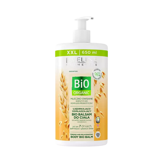 Eveline Cosmetics, Bio Organic, Rejuvenating, Body Balm, Daily, 650 ml - Feel You