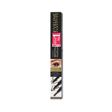 Eveline Cosmetics - Brow Styler multifunkční styler na obočí 3v1 1,2 g - 1.2g / 01 Medium Brown - Feel You