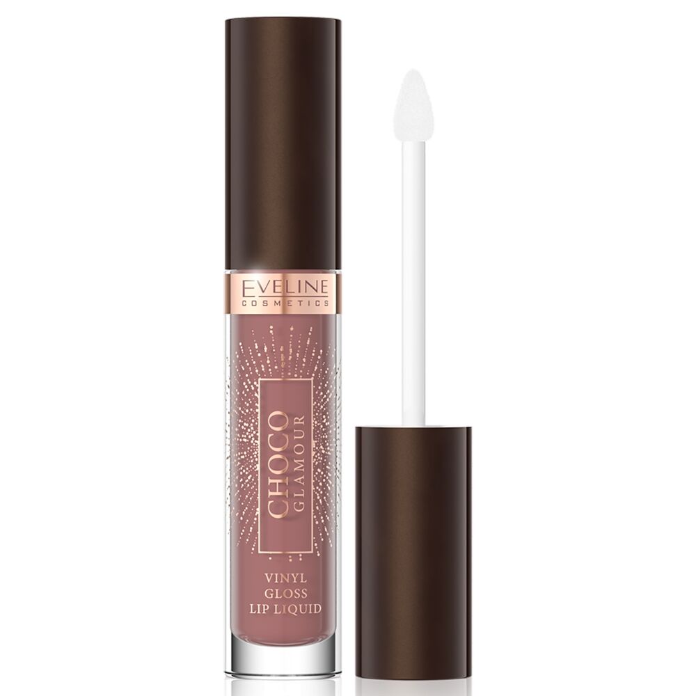 Eveline Cosmetics, Choco Glamour, Lip Gloss, 03, Toffee Chocolate, 4.5 ml - Feel You