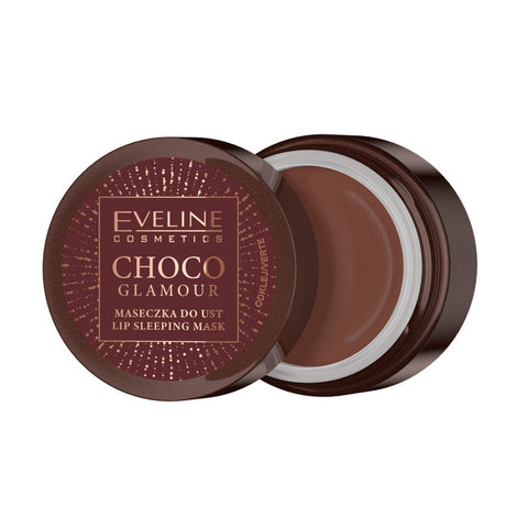Eveline Cosmetics, Choco Glamour, Regenerating, Night, Lip Mask, 12 ml - Feel You