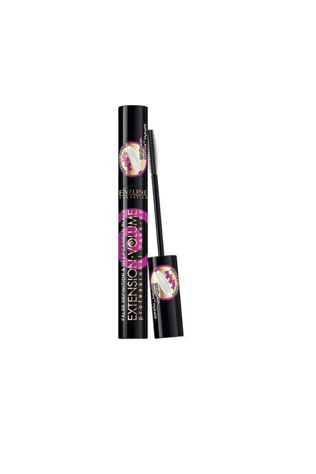 Eveline Cosmetics, Extension Volume 4D, Thickening, Mascara, Black, 10 ml - Feel You