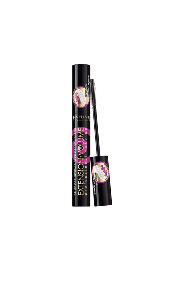 Eveline Cosmetics, Extension Volume 4D, Thickening, Mascara, Black, 10 ml - Feel You