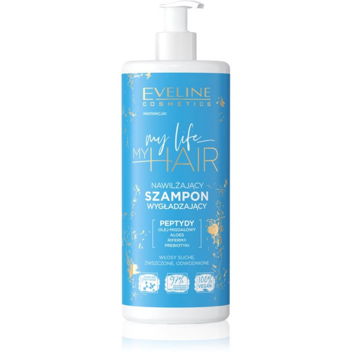Eveline Cosmetics, My Life My Hair, Hair Shampoo, Moisturizing, 500 ml - Feel You