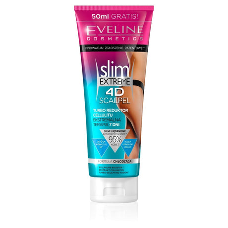 Eveline Cosmetics, Slim Extreme 4D, Slimming, Body Cream, Thighs, 250 ml - Feel You