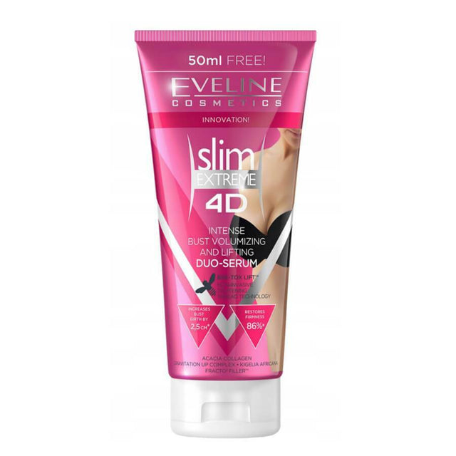 Eveline Cosmetics, Slim Extreme 4D, Volumizing, Body Serum, For Bust, 200 ml - Feel You