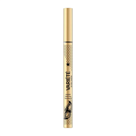 Eveline Cosmetics, Variete, Waterproof, Pencil, Intense, Liquid Eyeliner, Ultra Black, 4 ml - Feel You