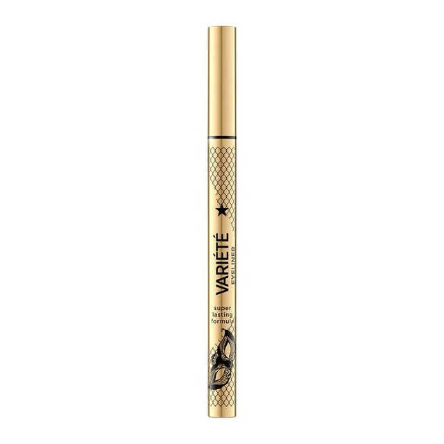 Eveline Cosmetics, Variete, Waterproof, Pencil, Intense, Liquid Eyeliner, Ultra Black, 4 ml - Feel You