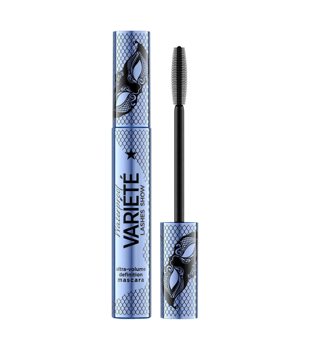 Eveline Cosmetics, Variete, Waterproof, Volume, Mascara, Intense Black, 10 ml - Feel You