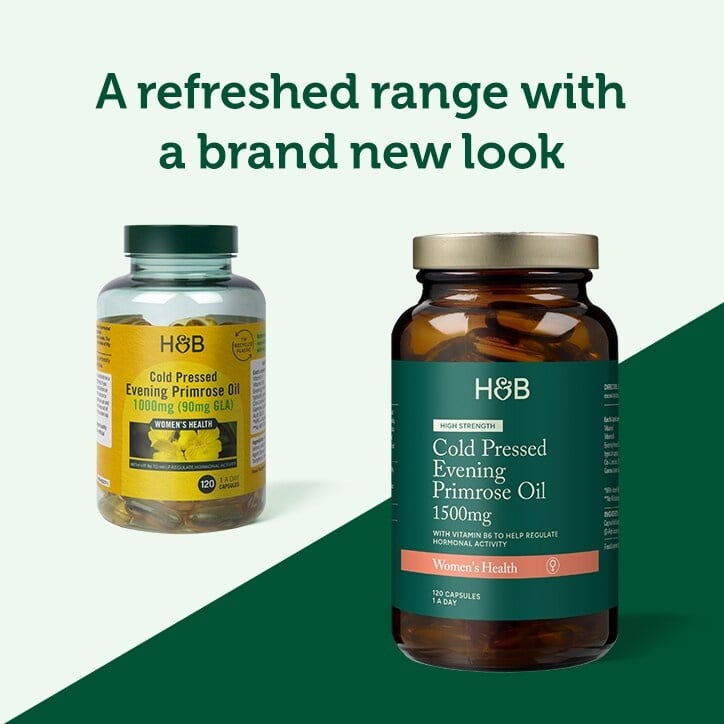 Масло от вечерна иглика (Evening Primrose Oil) 1000мг 120 капсули, H&B - Feel You