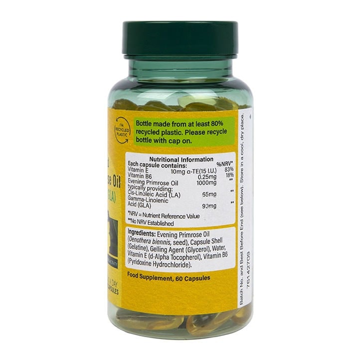 Масло от вечерна иглика (Evening Primrose Oil) 1000мг 60 капсули, H&B - Feel You