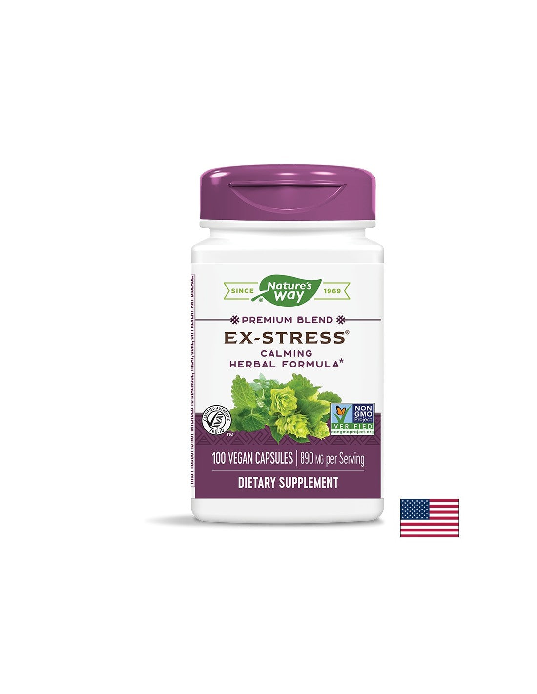 Ex-Stress® / Екс-Стрес®, 100 капсули Nature’s Way - Feel You